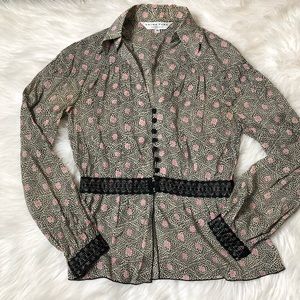 Trina Turk Silk Blouse